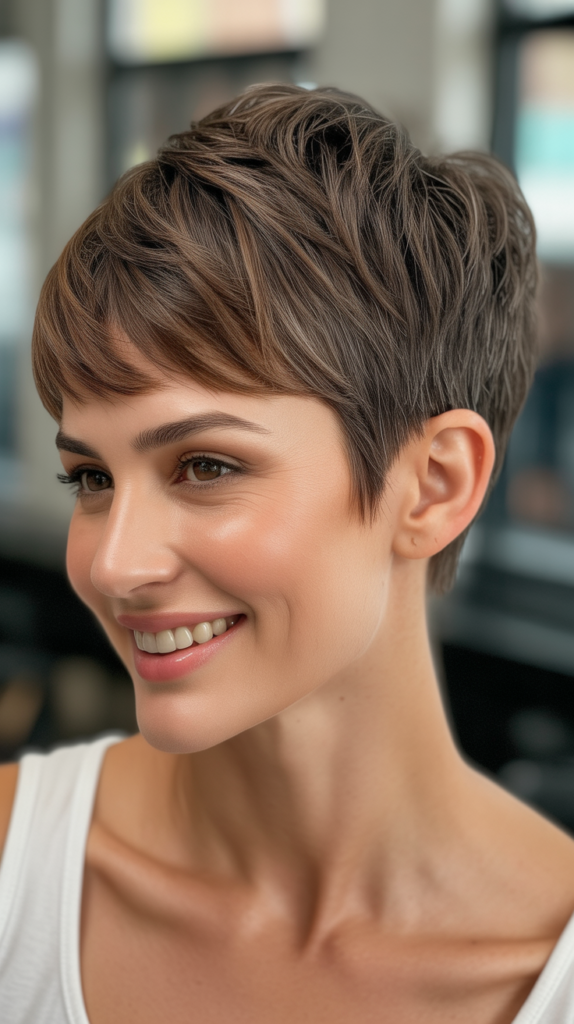 Crown-Focused Volume Pixie