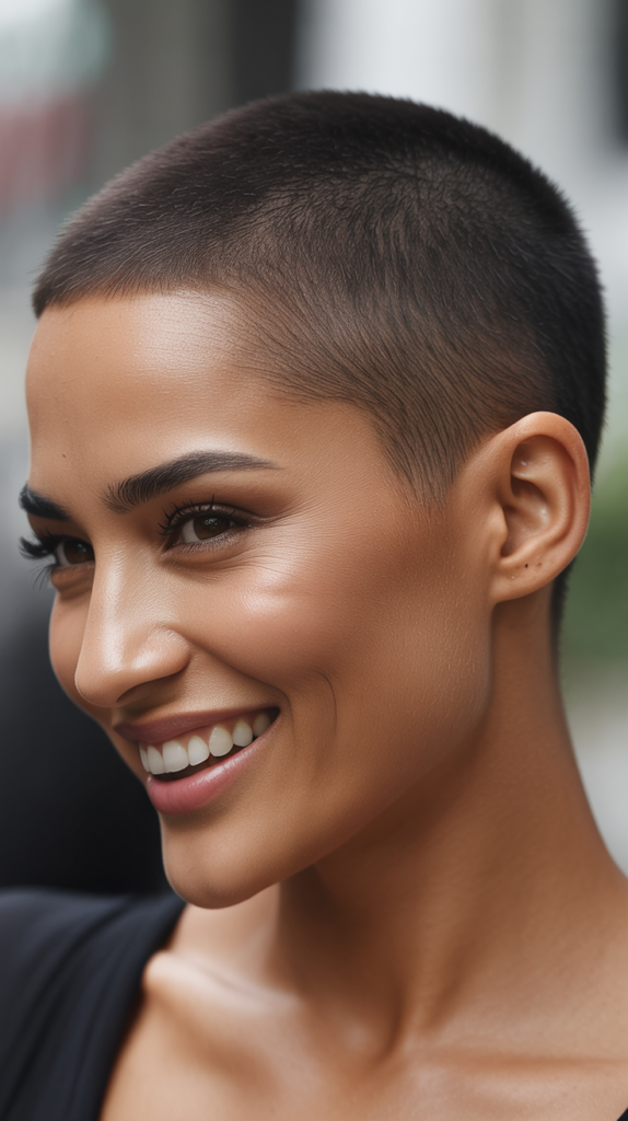 Pixie with Tapered Sideburns