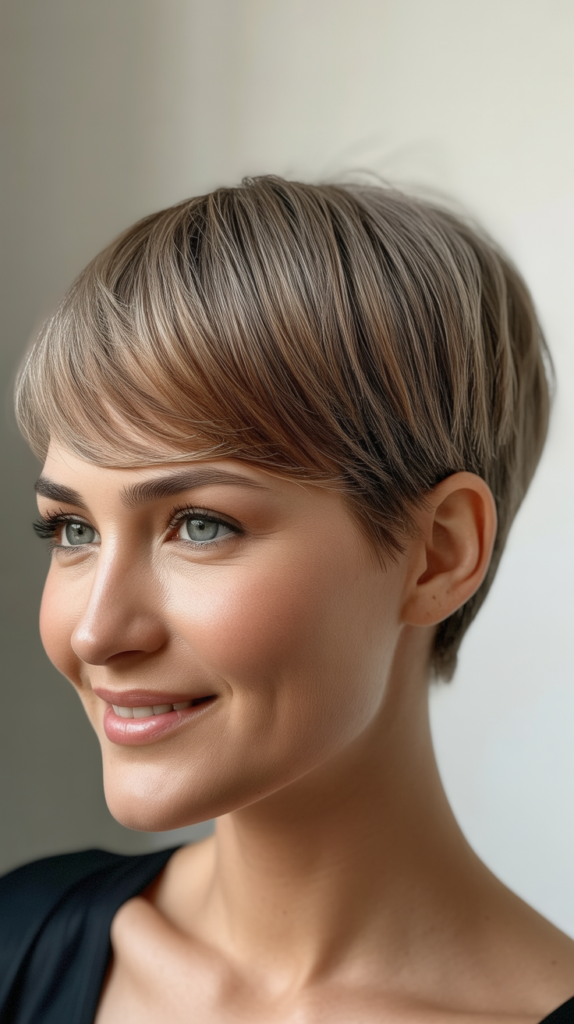 Classic Tapered Pixie Cut