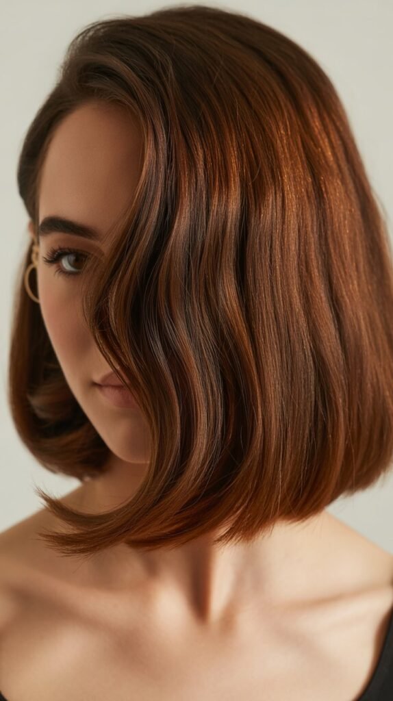  Long Bob with Soft Waves