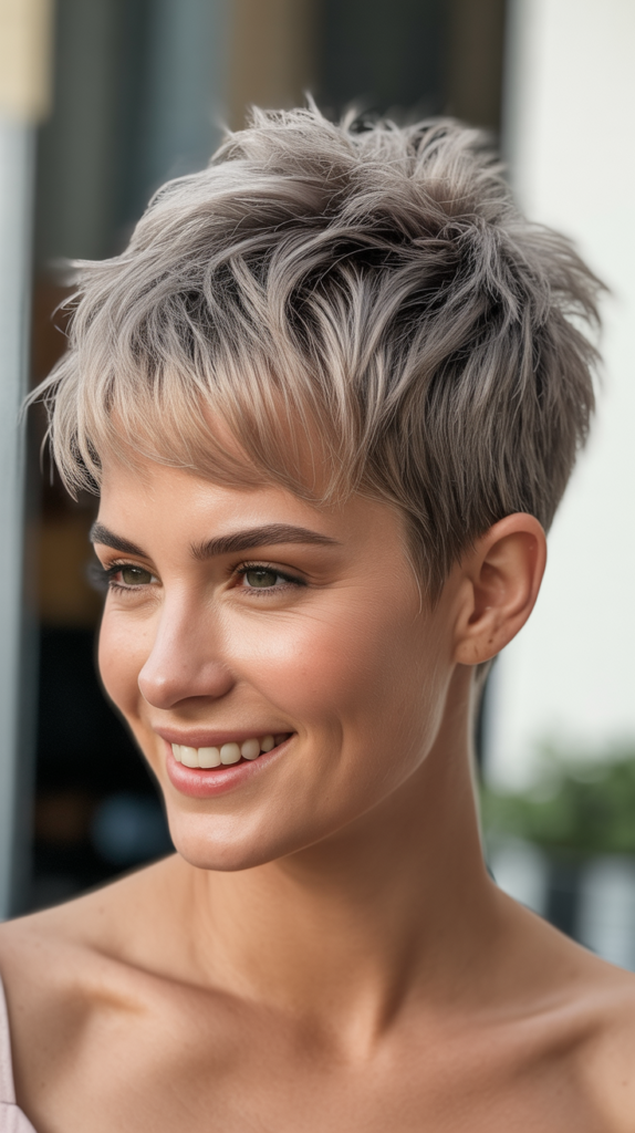 Spiky Textured Pixie