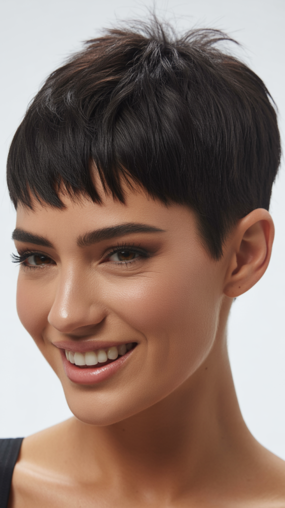  Disconnected Pixie Cut