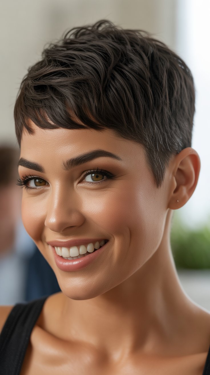 Bold Ultra Short Pixie Haircuts for Women