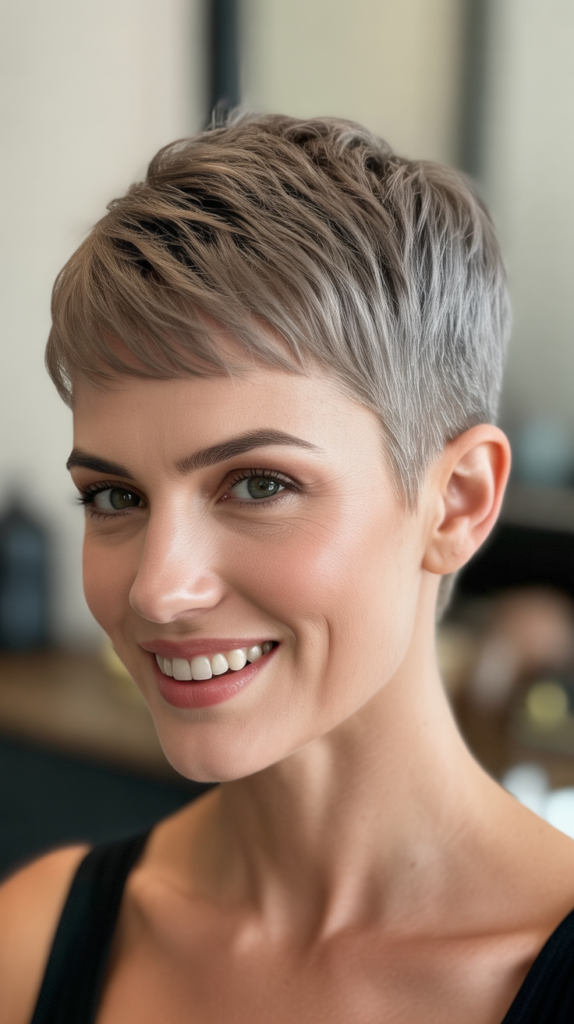 Pixie with Razored Edges