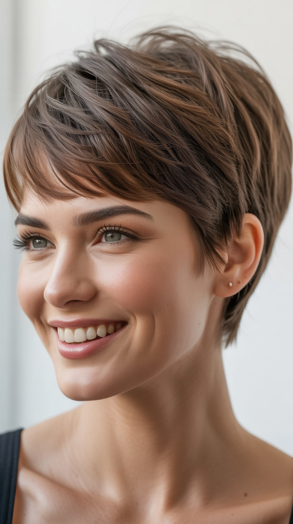  Pixie with Fringe Detail