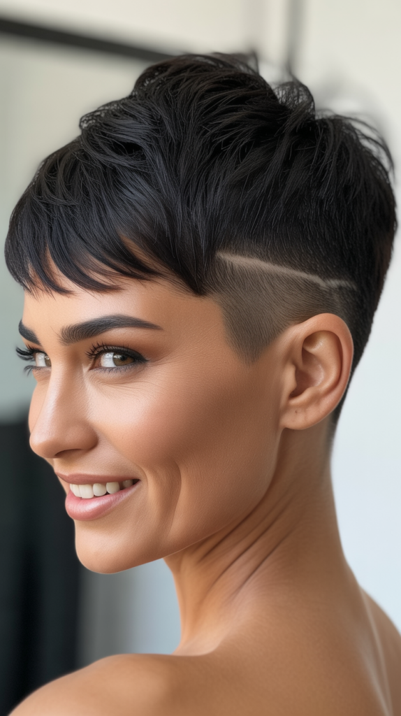  Pixie with Shaved Nape