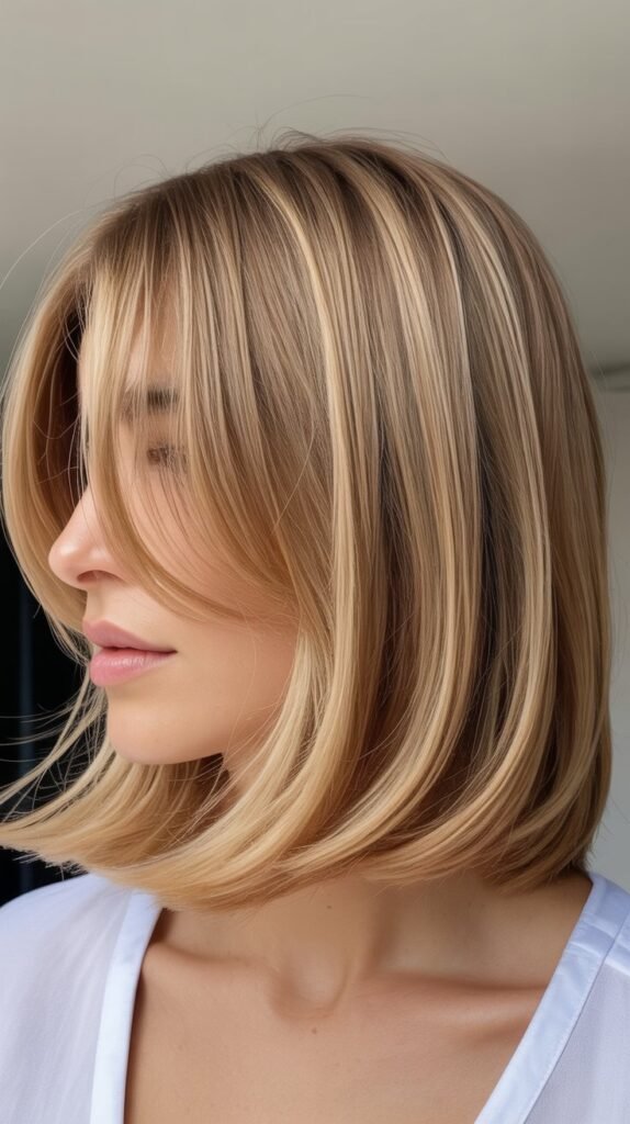 Graduated Bob with Graduated Bangs