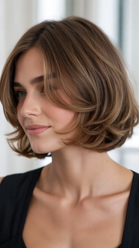 French Bob with Face-Framing Layers