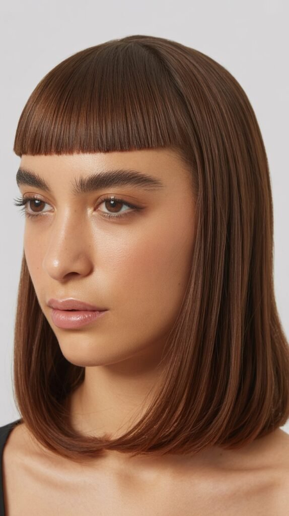 Precision Cut Micro Bangs