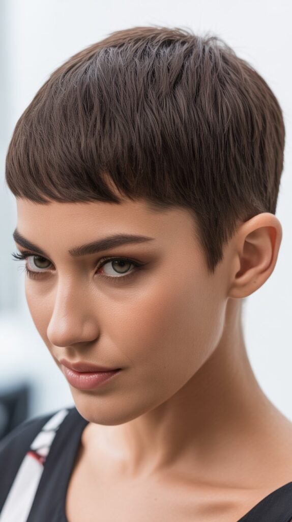 Angular Pixie Cut