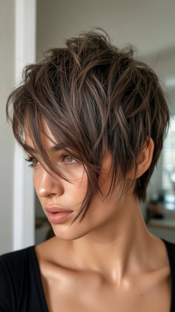 Textured Choppy Pixie