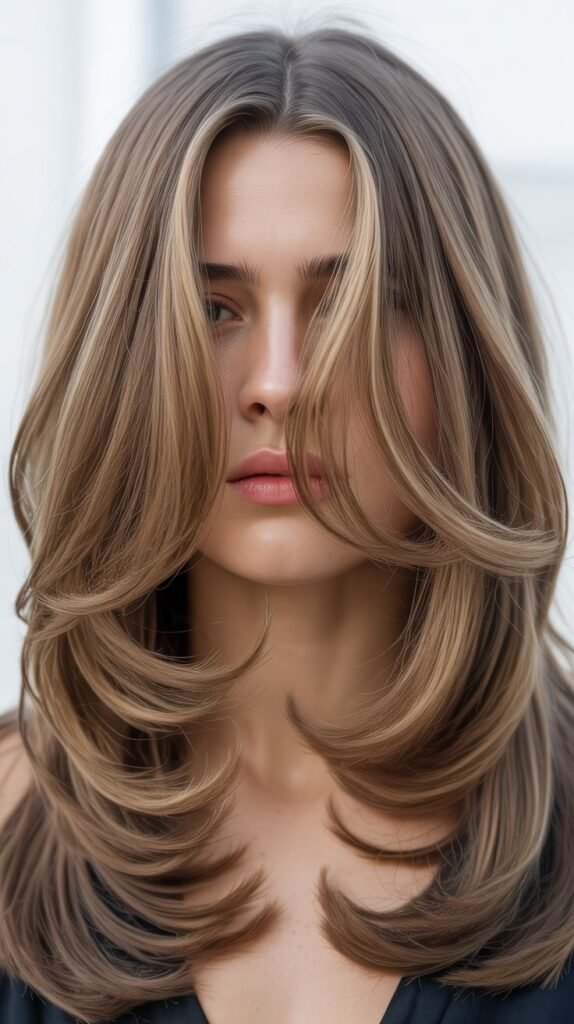 Long Layers with Flipped Ends