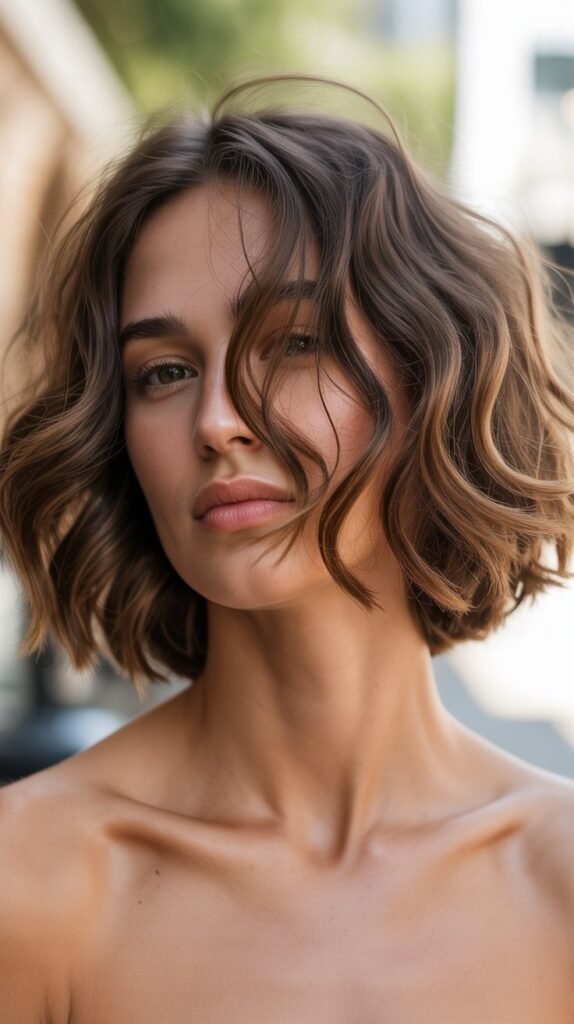 The Tousled Bob Effect