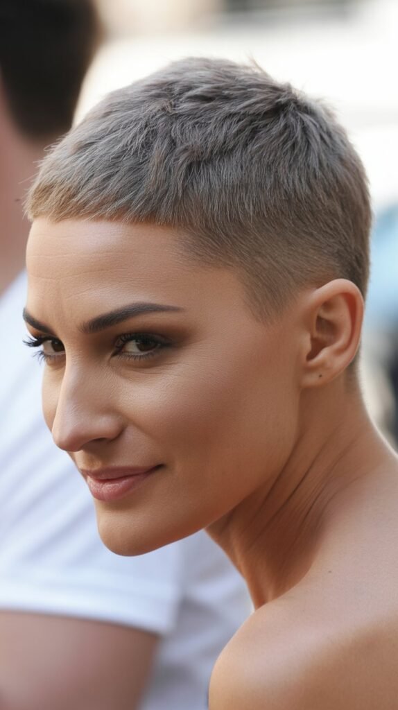 Ultra-Short Cropped Pixie