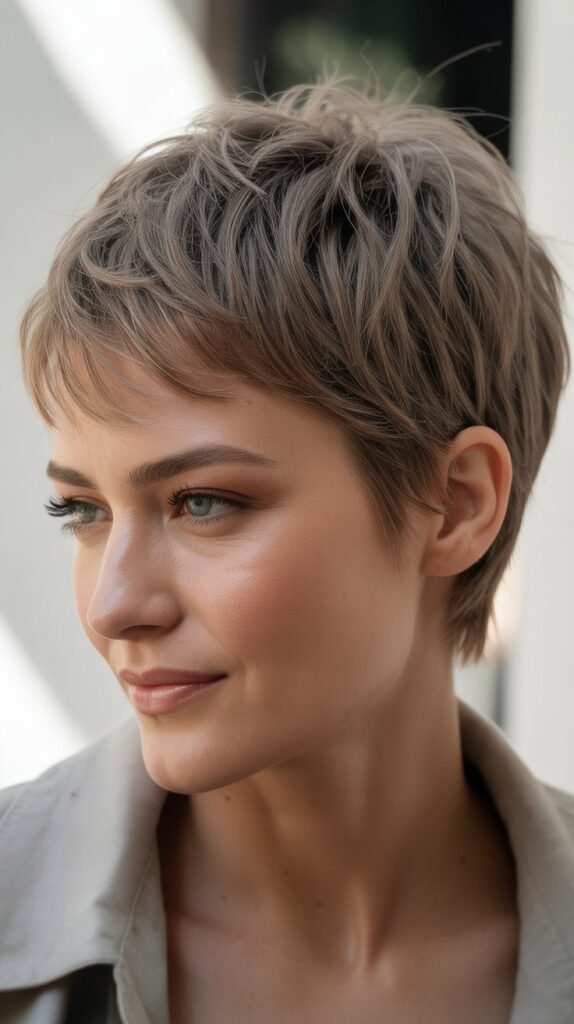 The Shaggy Pixie Cut