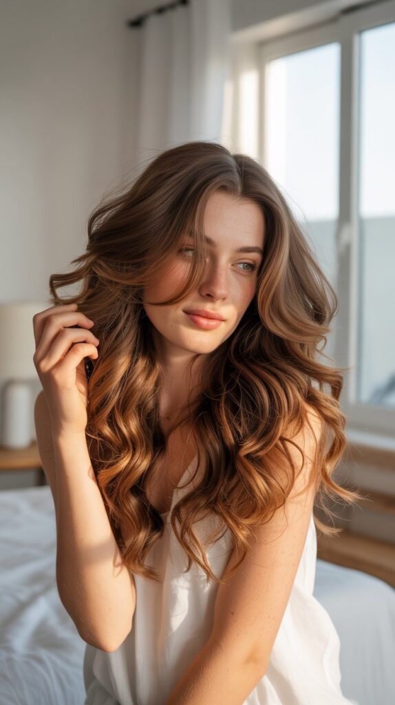 Heatless Waves and Hair Color Considerations