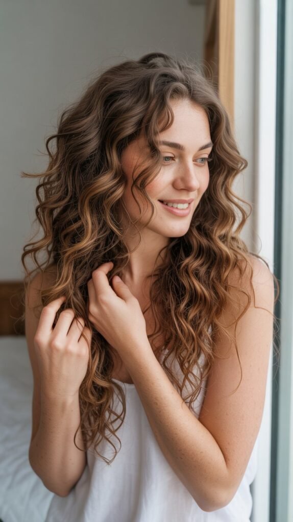 Heatless Waves for Different Thick Hair Lengths