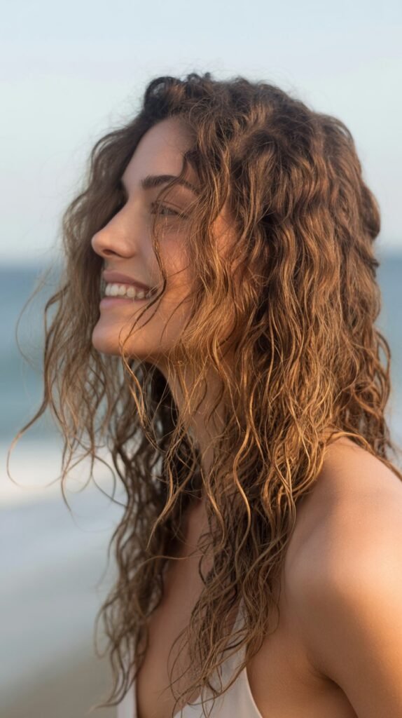 The Beachy Wave With Sea Salt Spray