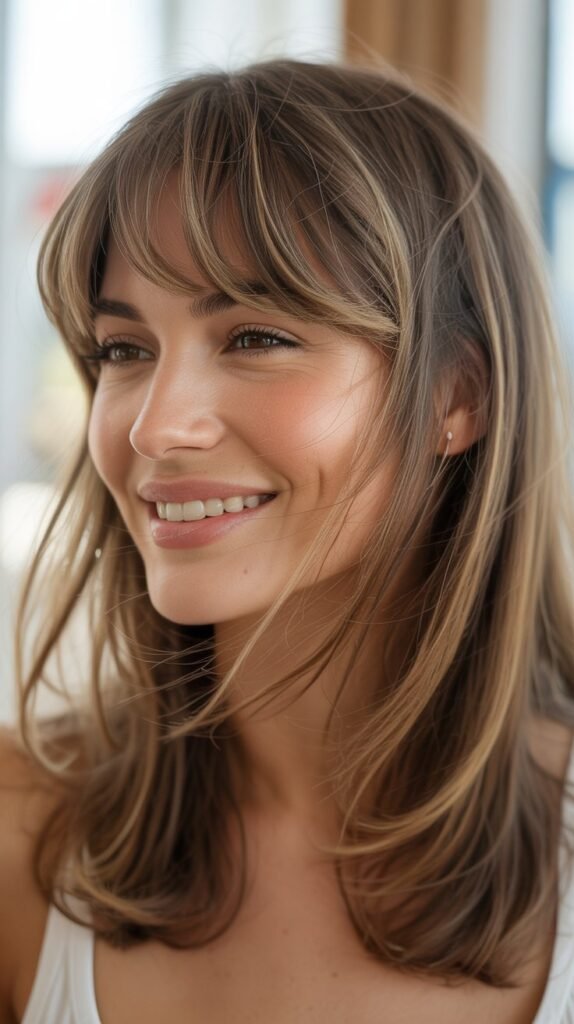 Wispy Bangs for Different Lifestyle Needs