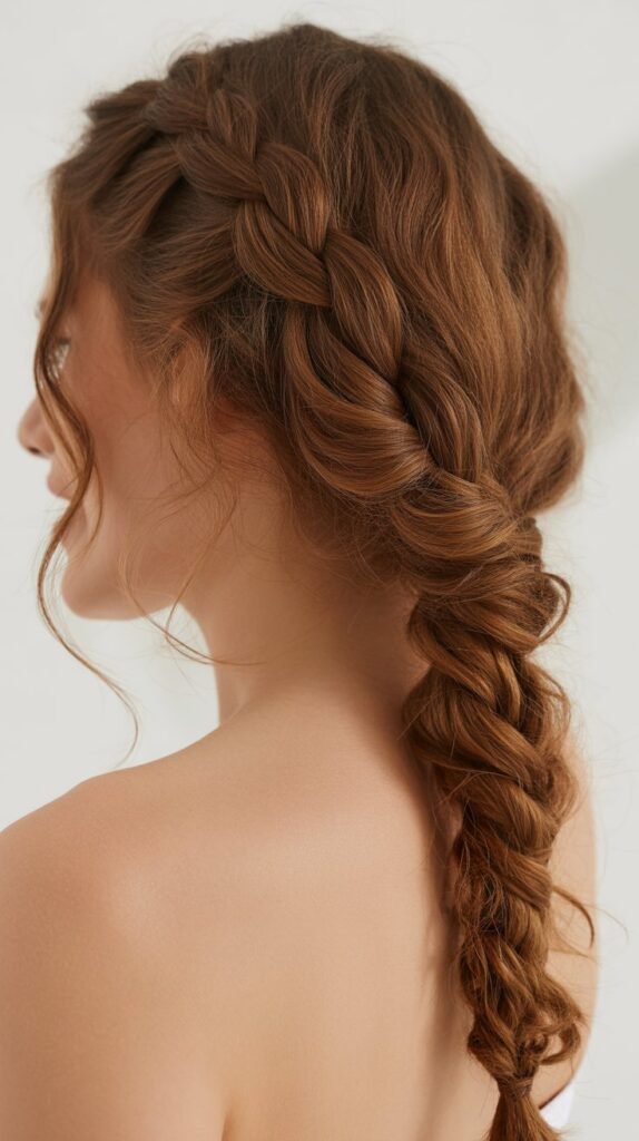 The Rope Braid Ponytail