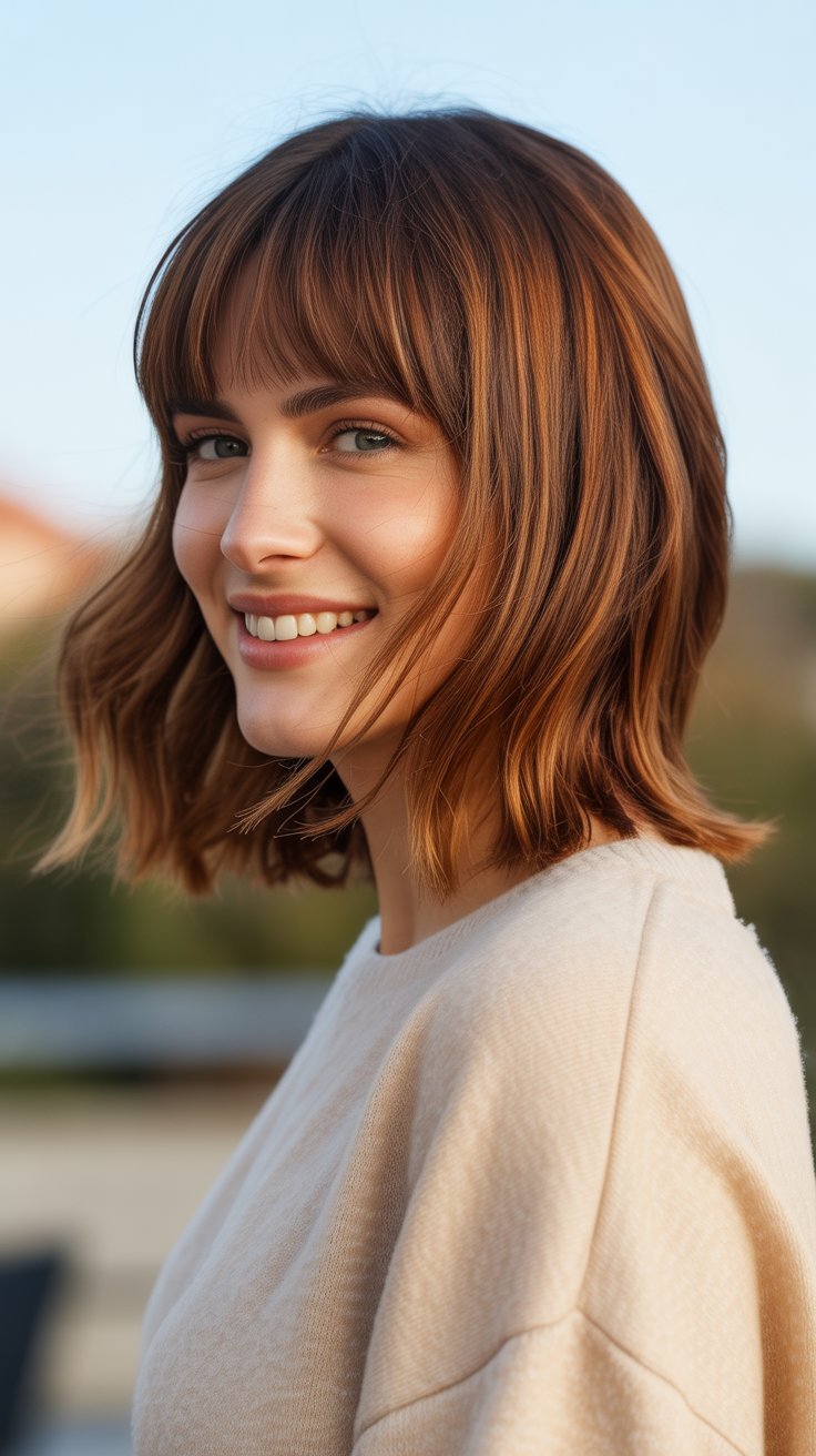 Fresh Haircuts With Bangs That Make Any Look Stand Out