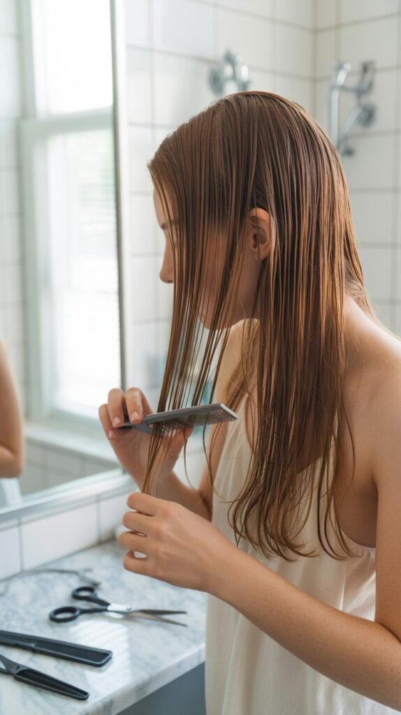 Preparing Your Hair Before the First Cut