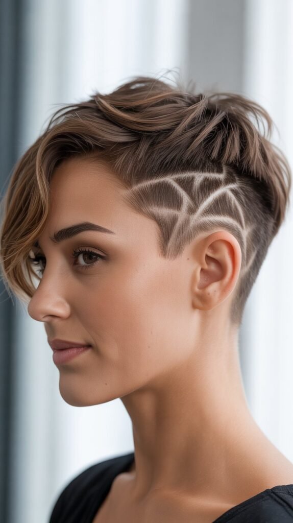 Pixie with Undercut Design