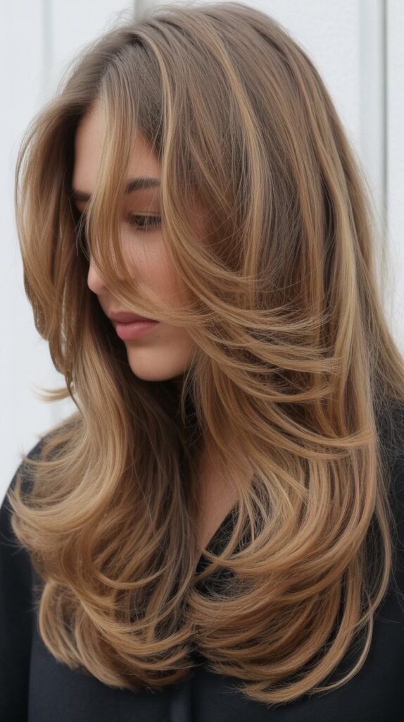 Long Layers with Internal Texturizing