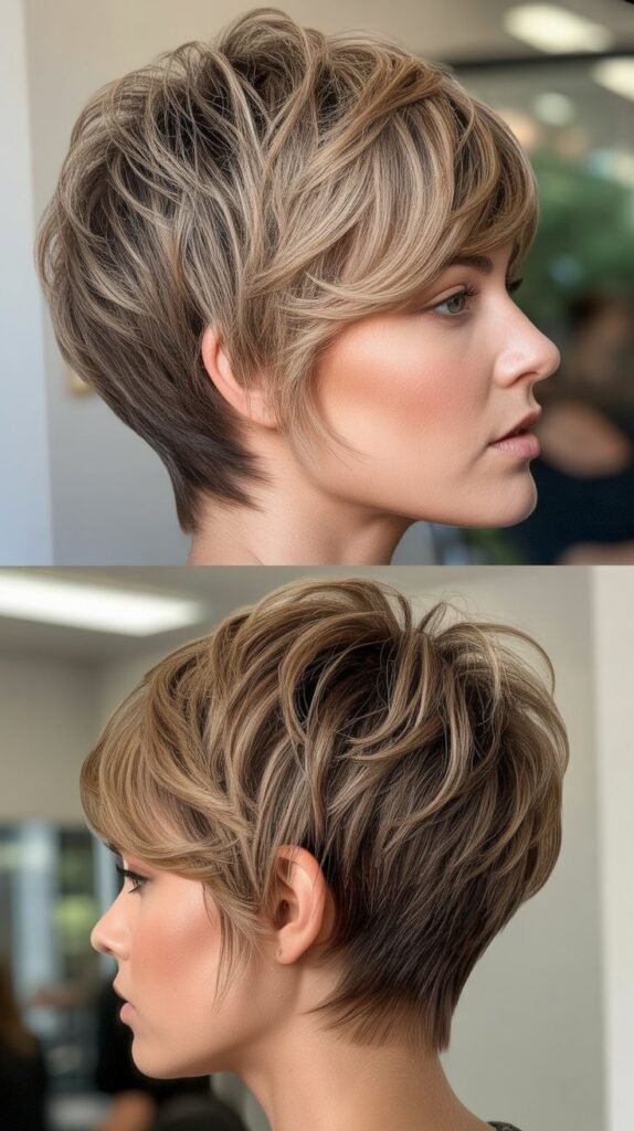 Textured Choppy Pixie