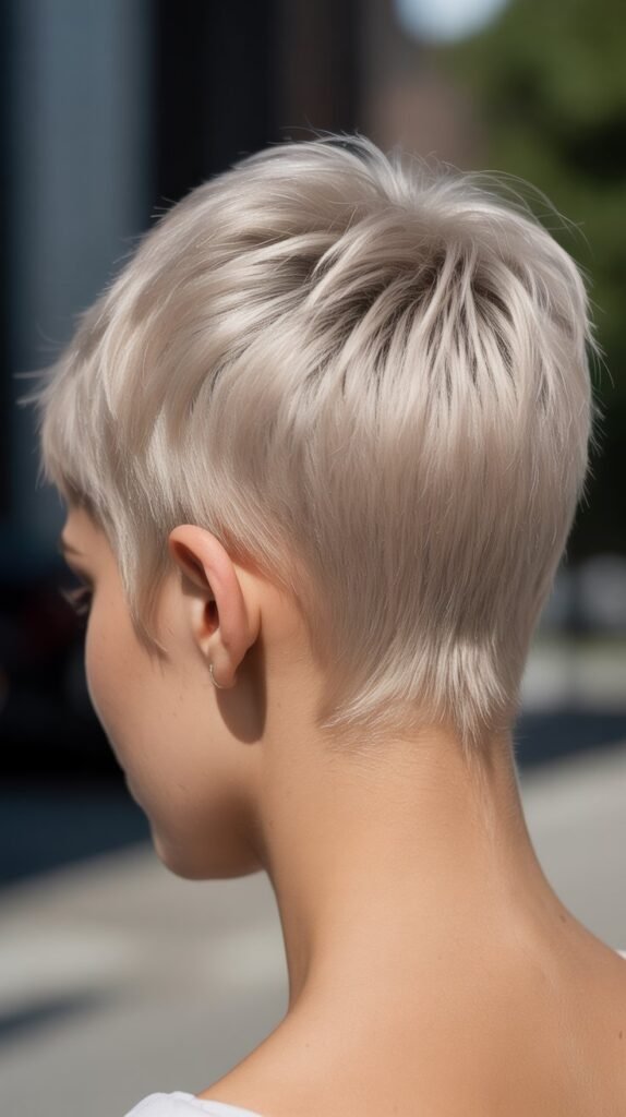 Pixie Cut with Fade