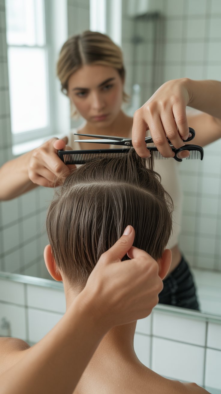 Perfect Layers Every Time: Simple Self-Haircut Method