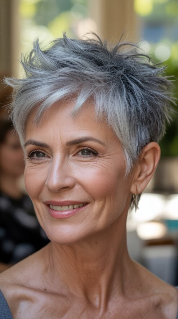 Spiky Pixie with Attitude