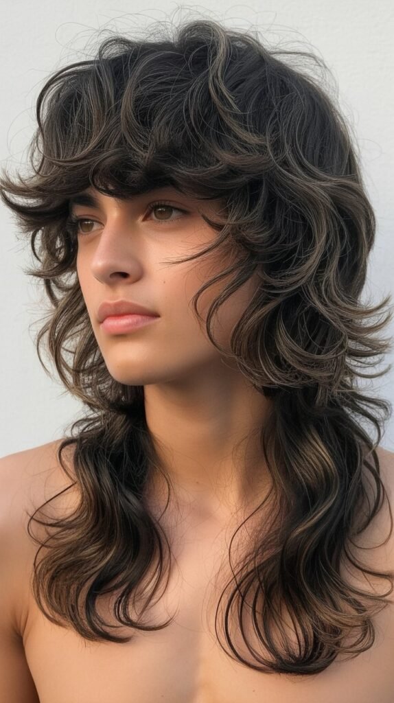 Shaggy Mullet Wolf Cut