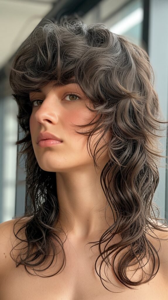 Wolf Cut with Tousled Bedhead Texture