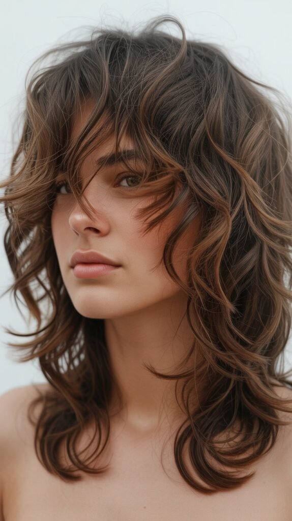 Wolf Cut with Wispy Ends