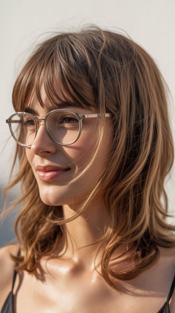 Blunt Medium Cut With Micro Bangs