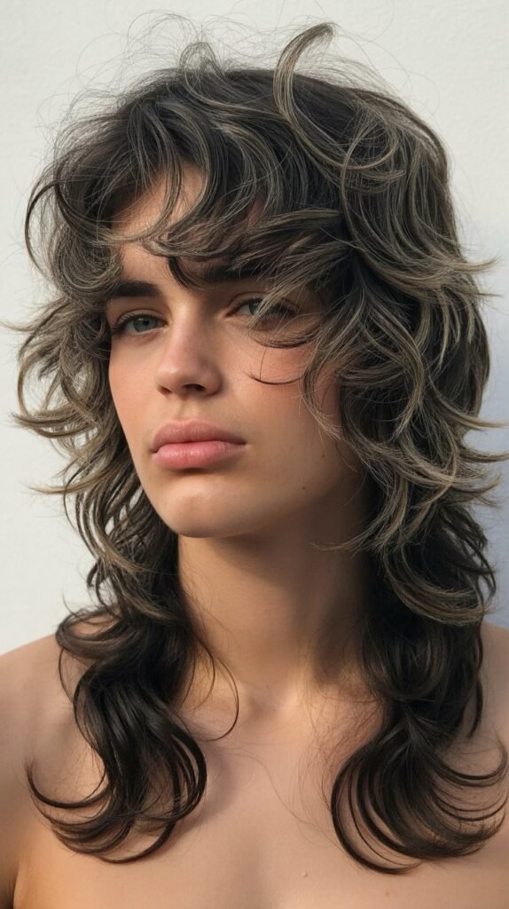 Wolf Cut with 90s Inspiration