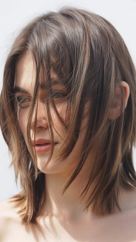 Undone Shag Front with Groomed Back