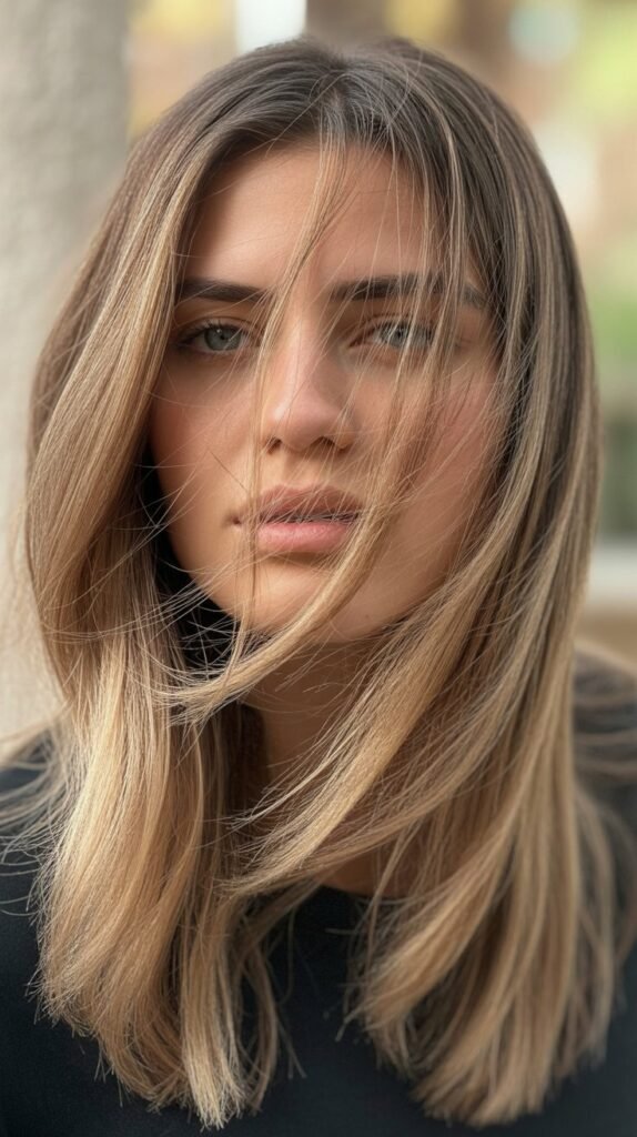 Asymmetrical Layers With Off-Center Framing