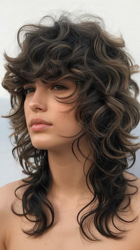 Shaggy Wolf Cut with Maximum Volume