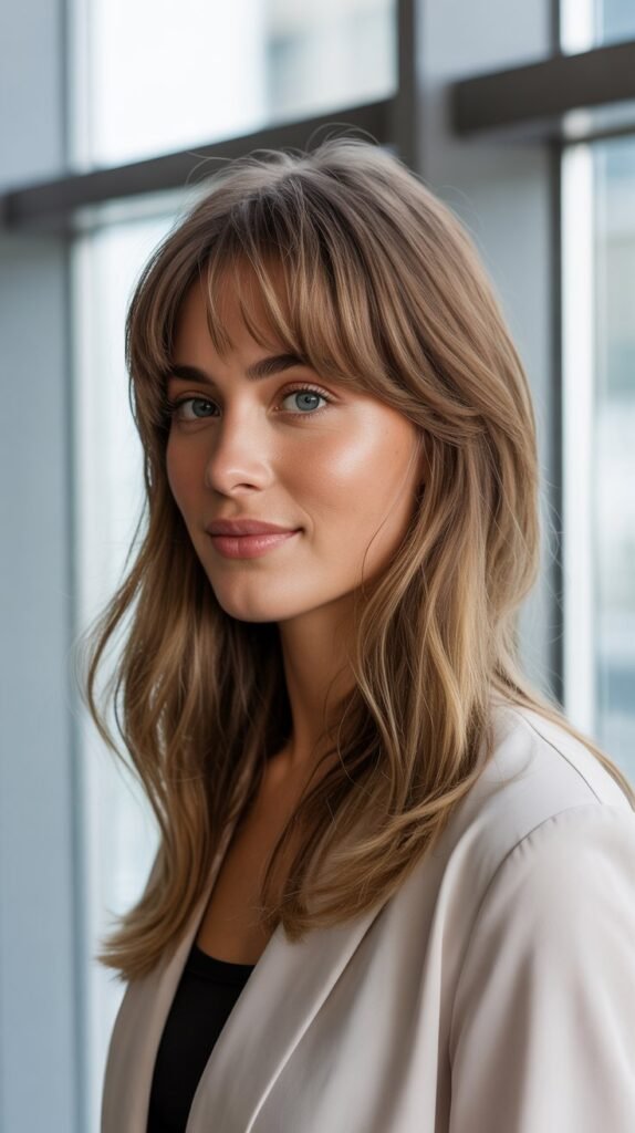  Wispy Bangs for Professional Settings