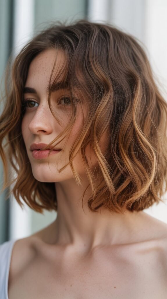 Piecey Wavy Bob