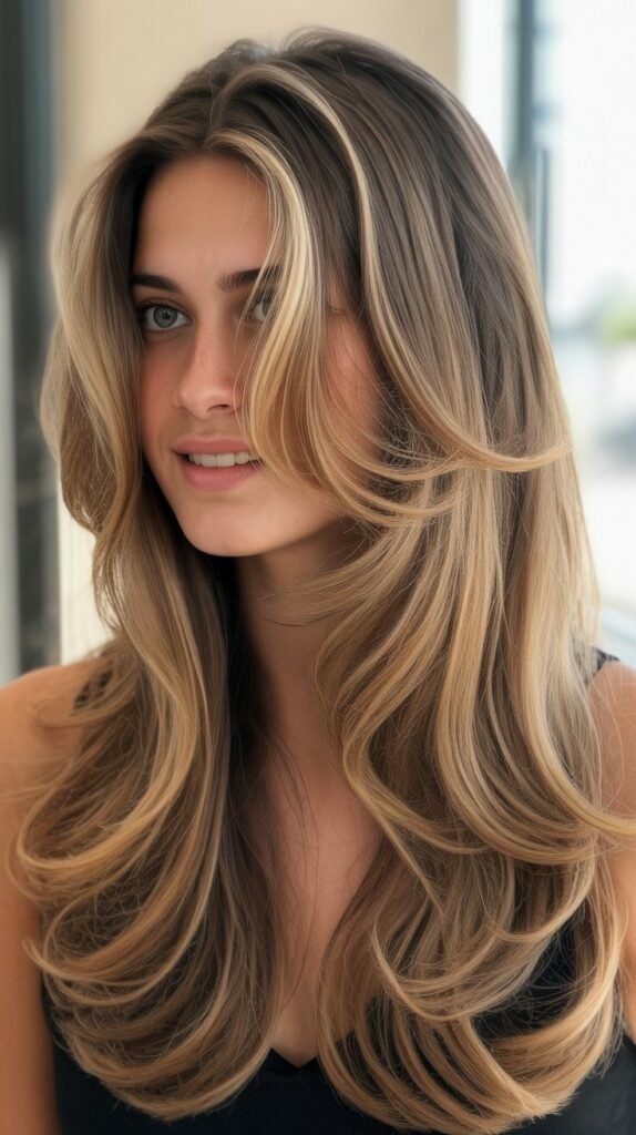 V-Cut Layers With Face-Framing