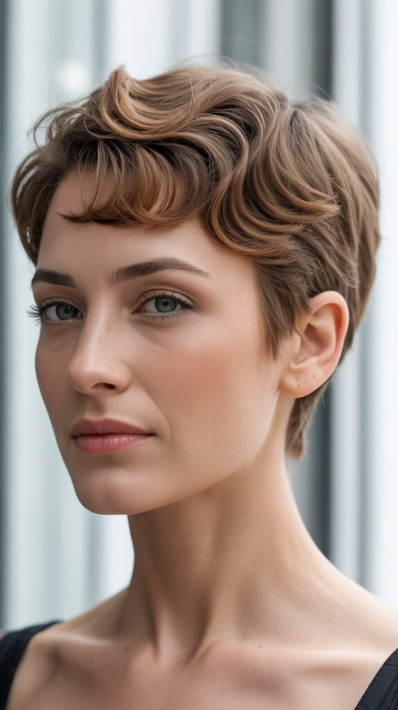 Vintage-Inspired Pixie