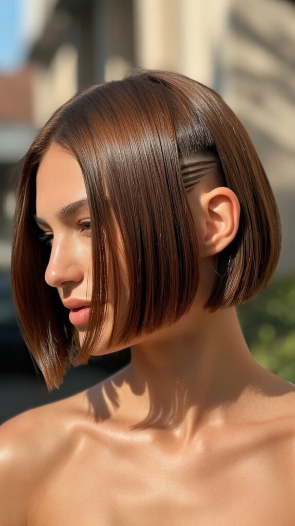 French Bob with Undercut