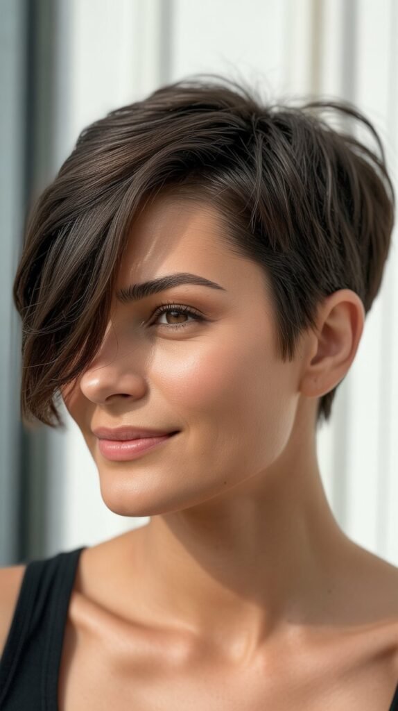 Side-Swept Pixie
