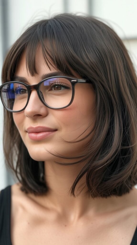 Medium Bob With Choppy Micro Bangs