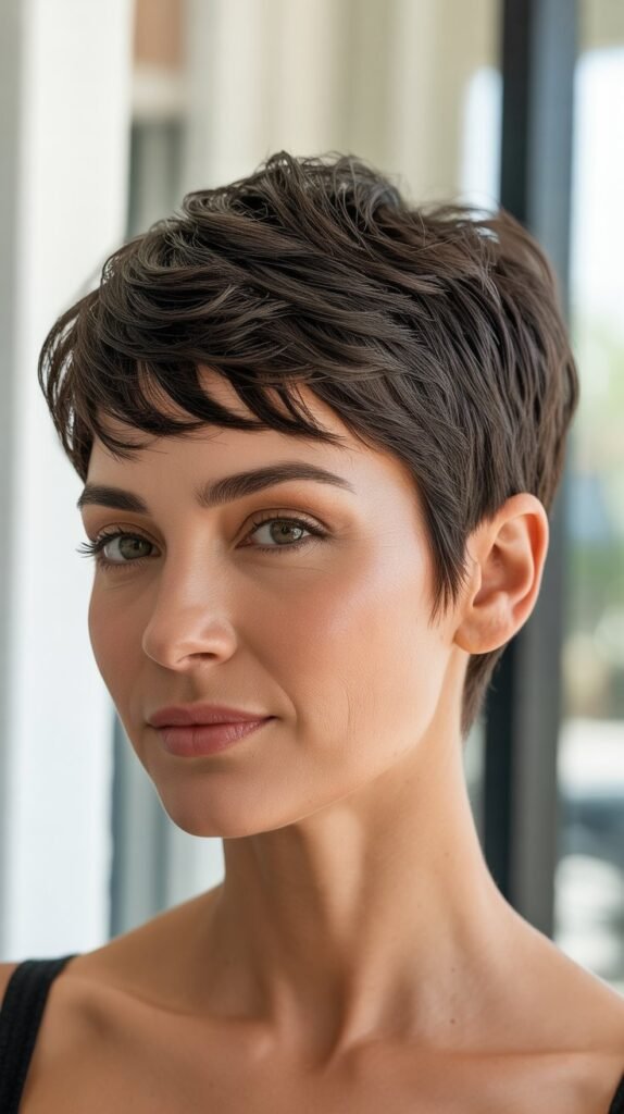 Classic Textured Pixie Cut