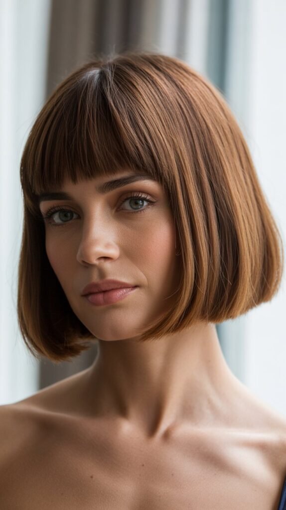 French Bob with Bangs