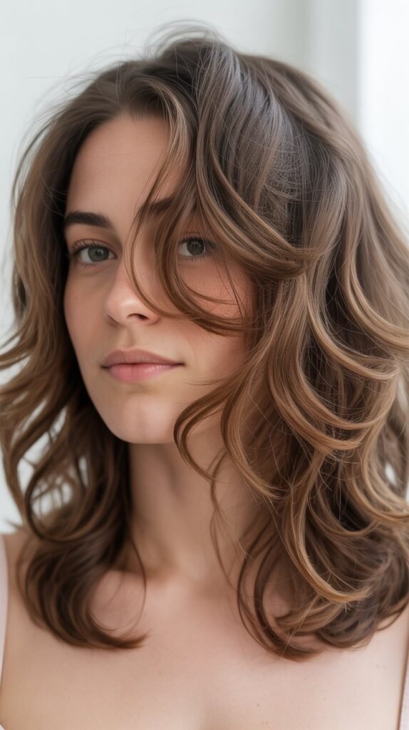 Textured Shoulder-Length Cut